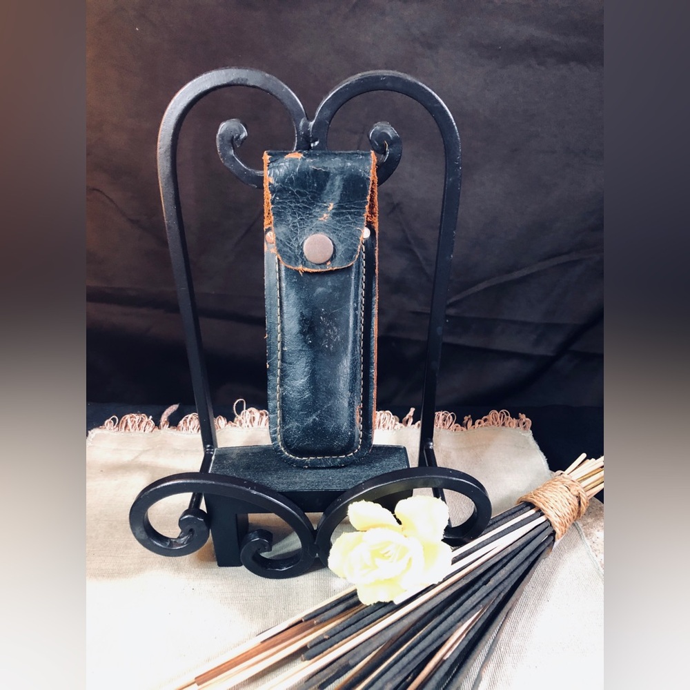 Buck 110 leather sheath